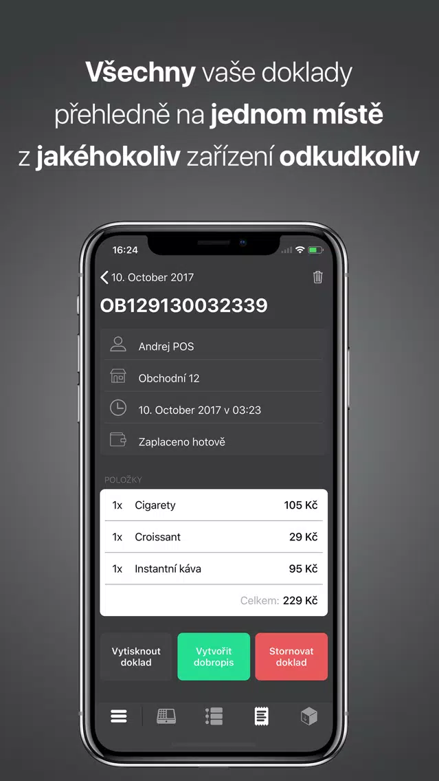 Ảnh chụp màn hình của Andrej POS
