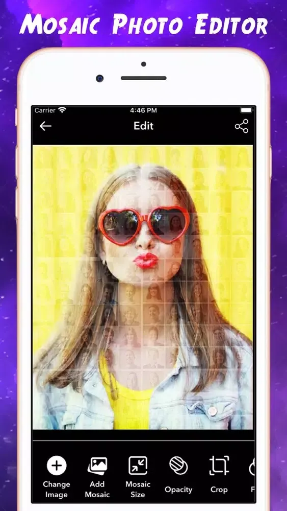 Mosaic Photo Editor Screenshots