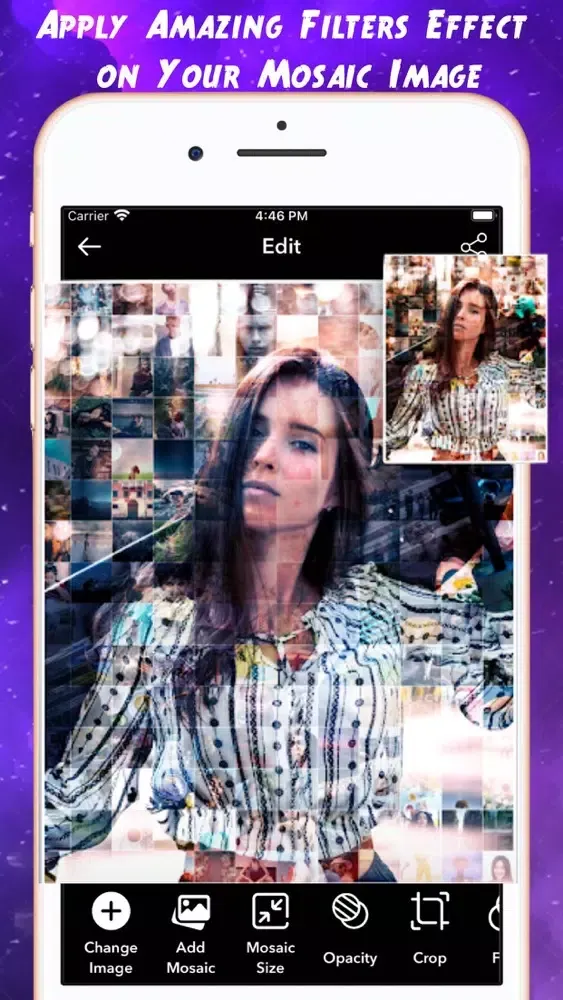 Mosaic Photo Editor Screenshots