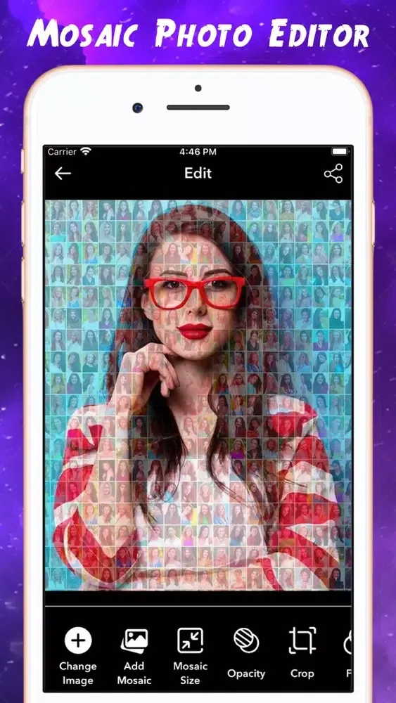 Mosaic Photo Editor Screenshots