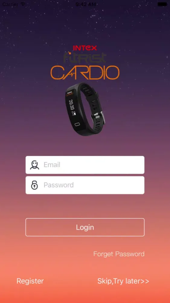 Capturas de pantalla de FitRist Cardio