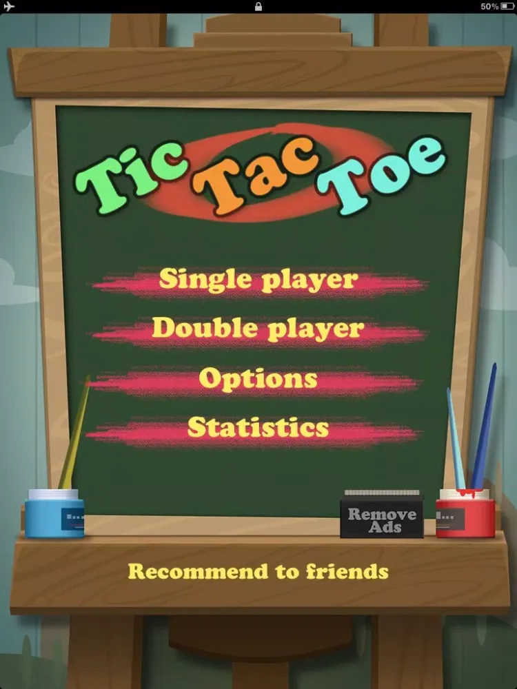 Tic Tac Toe Watercolour iPad  স্ক্রিনশট