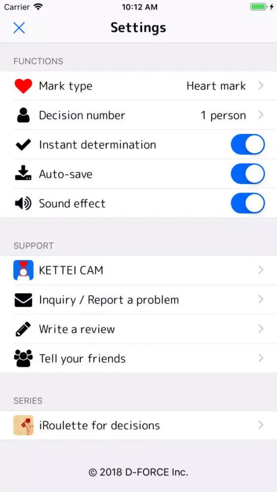 KETTEI CAM Screenshots