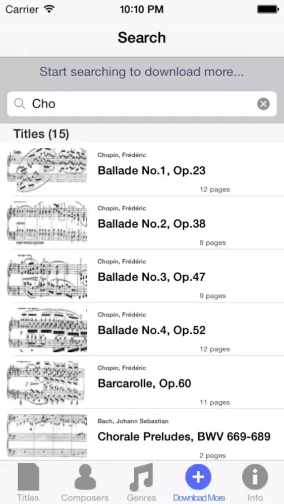 SheetRack Lite - Original Sheet Music Score Read... Screenshots