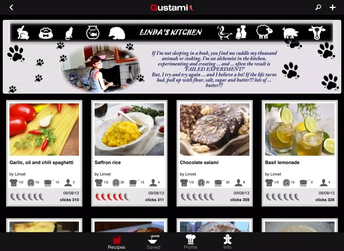 Gustami iPad  Screenshots