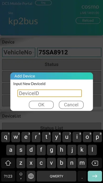 Mobile DCS Screenshots