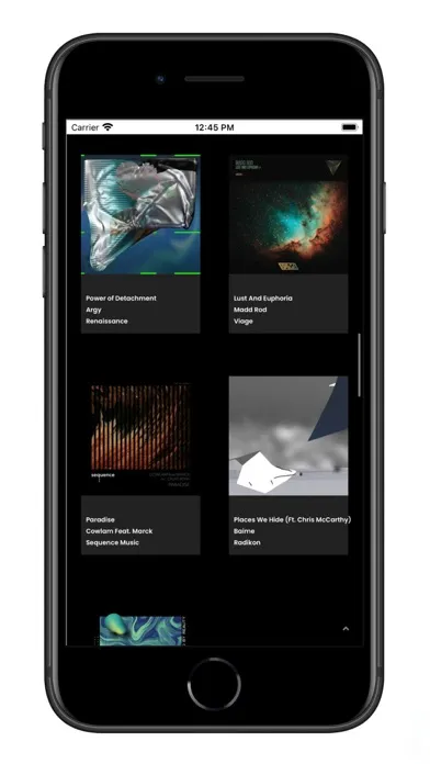 Screenshot di Deep Tech Minimal
