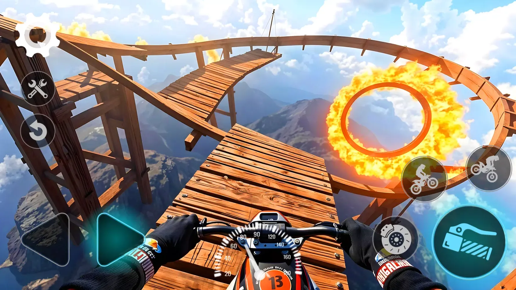 Stunt Bike Racing Challenge 3D স্ক্রিনশট