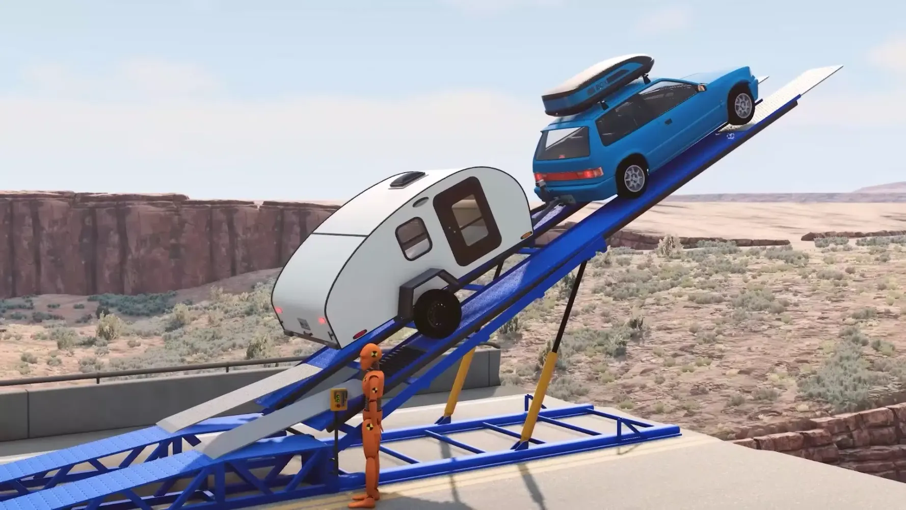 Crash Dummy Test : Drive Car应用截图