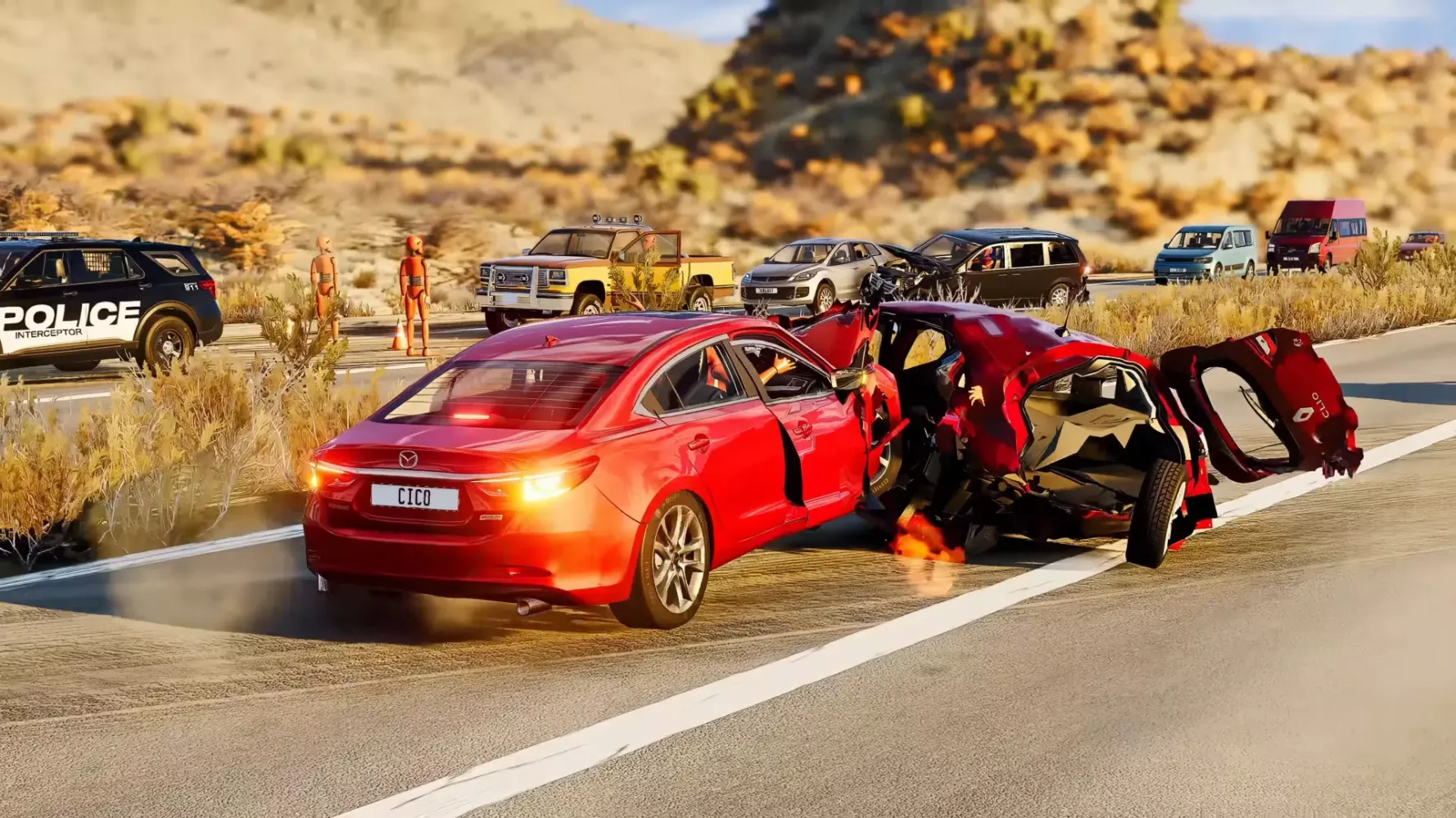 Crash Dummy Test : Drive Car应用截图