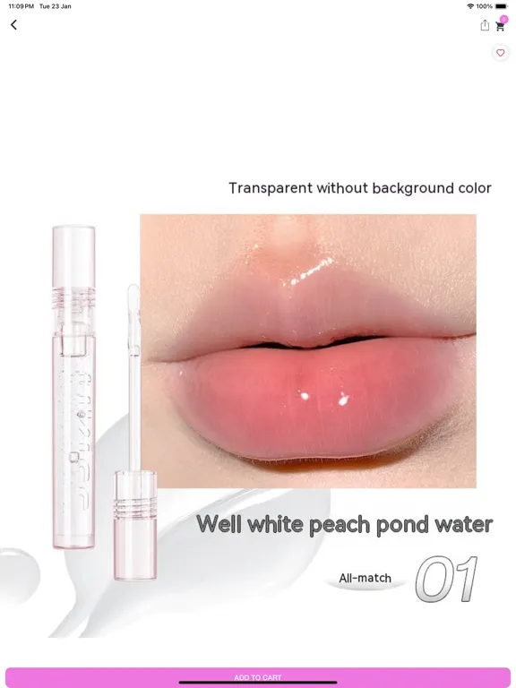 Ảnh chụp màn hình của Cosmetics Store iPad 
