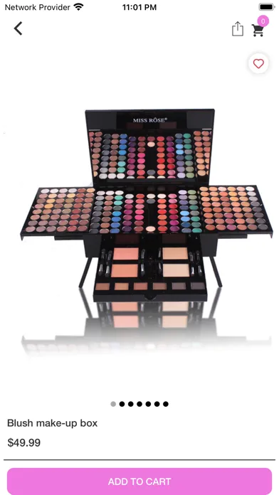 Ảnh chụp màn hình của Cosmetics Store