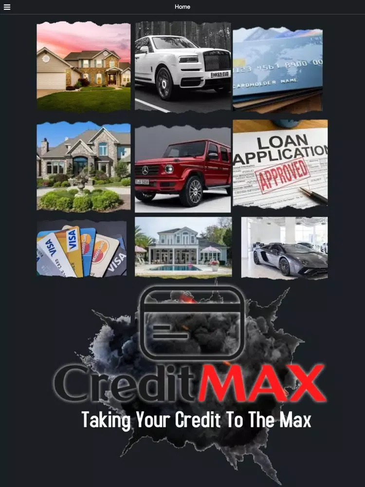 Credit Max Credit Repair App iPad  Screenshots