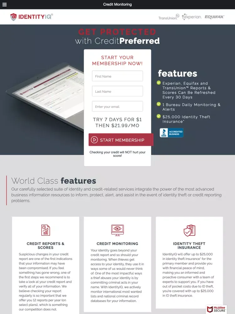 Credit Max Credit Repair App iPad  Screenshots