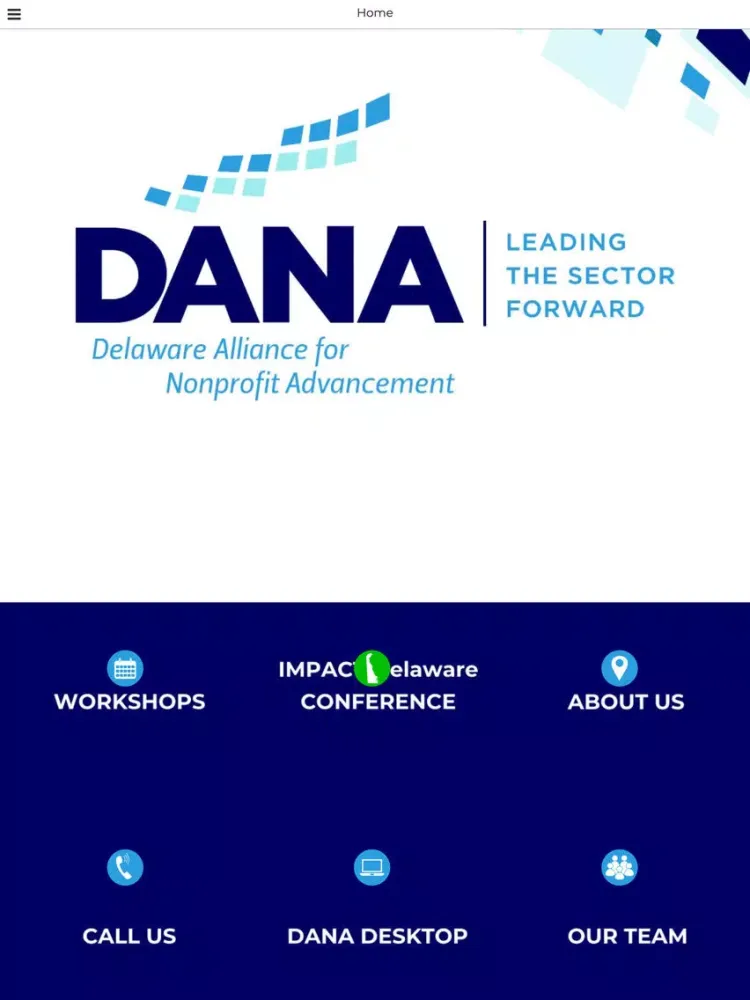 DANA Nonprofit iPad  Screenshots