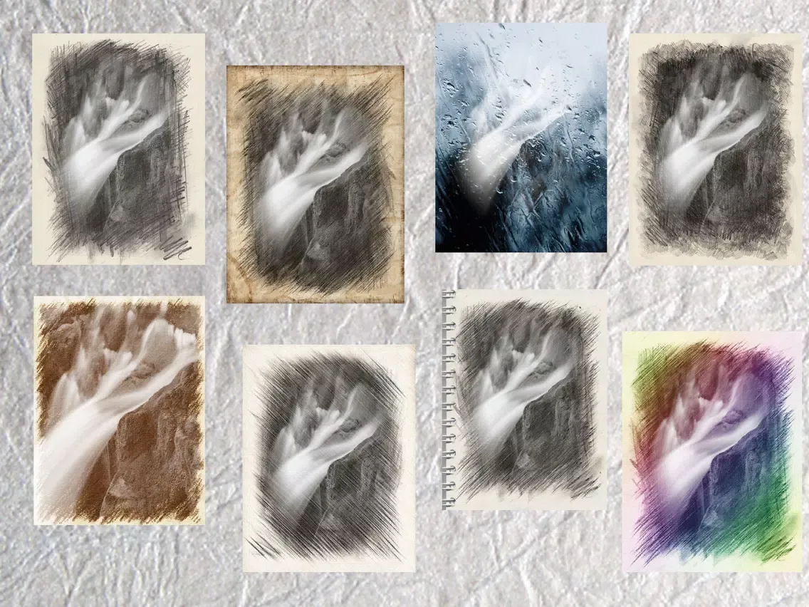 FotoSketcher iPad 應用截圖