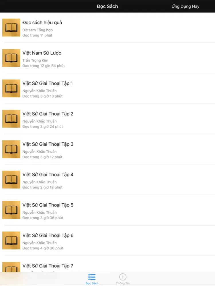 Viet Nam: Lich Su Va Giai Thoai iPad 應用截圖
