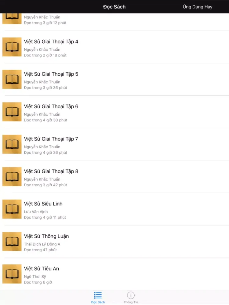 Viet Nam: Lich Su Va Giai Thoai iPad 應用截圖