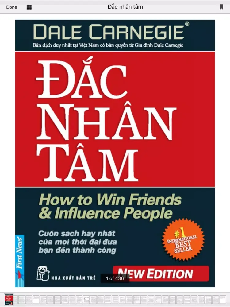 ภาพหน้าจอของ Đắc Nhân Tâm - Sách Offline iPad 