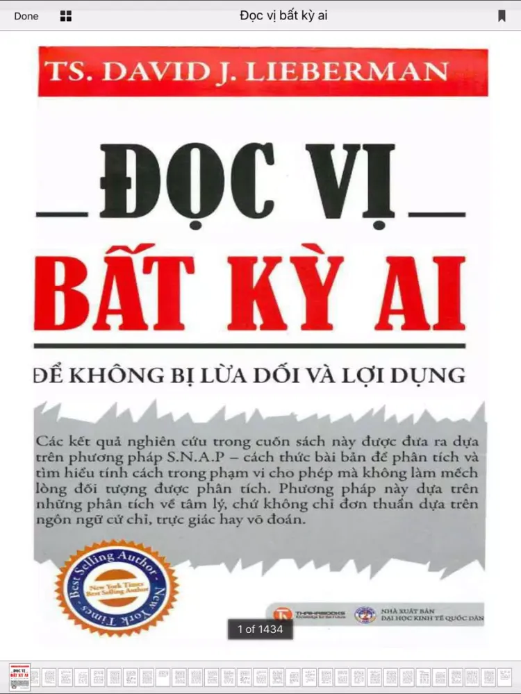 ภาพหน้าจอของ Đắc Nhân Tâm - Sách Offline iPad 