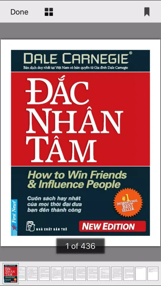 ภาพหน้าจอของ Đắc Nhân Tâm - Sách Offline