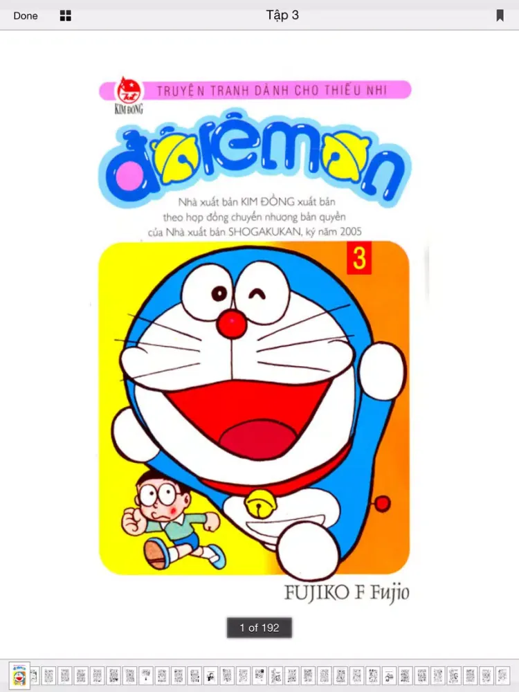 Doremon Trọn Bộ Bản Đẹp iPad 應用截圖