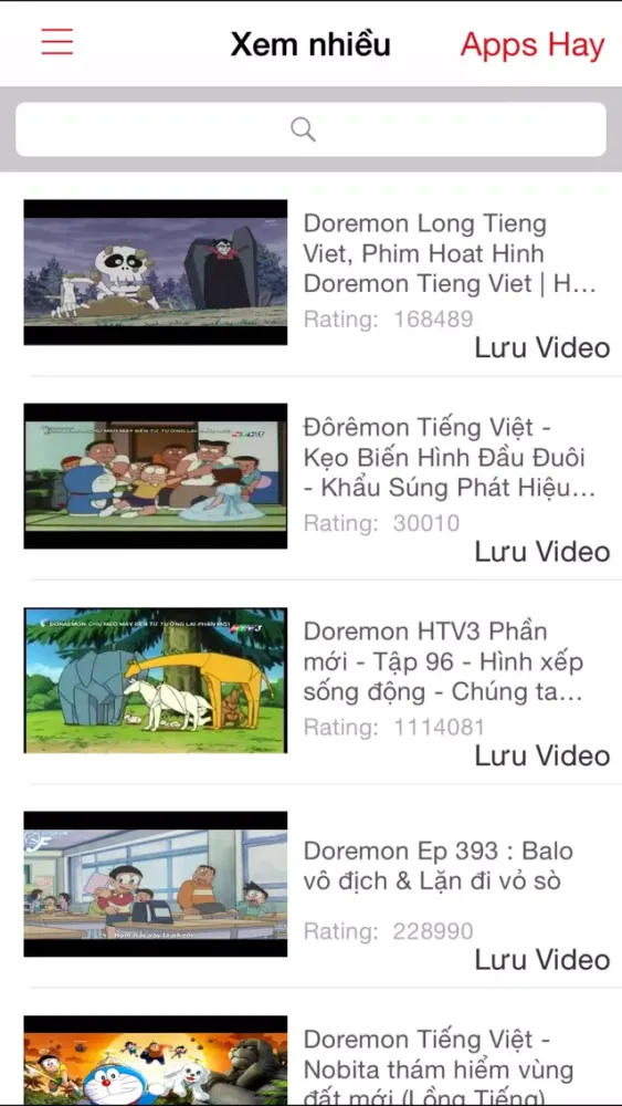 Phim Hoạt Hình Cho Doremon Screenshots