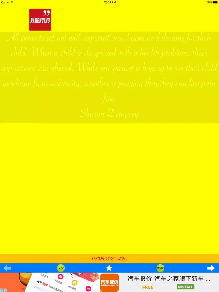 678+ Best Parenting Quotes for Parents to Live iPad  Ekran Görüntüleri
