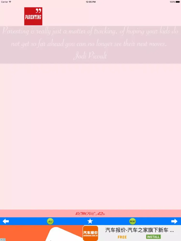 678+ Best Parenting Quotes for Parents to Live iPad  Ekran Görüntüleri