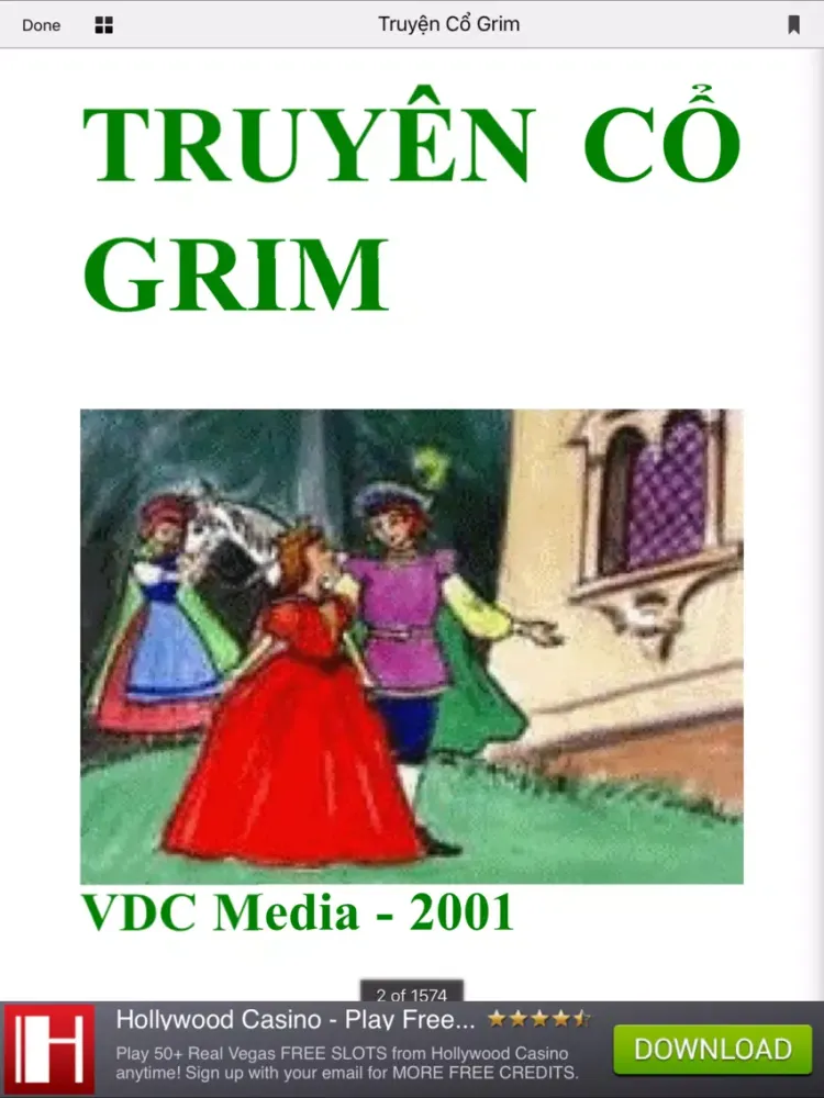 Kho Truyện Cổ Đặc Sắc Trên Thế Giới iPad Screenshots