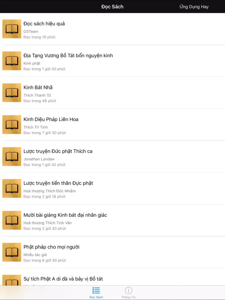 Kinh Phật (Vietnamese) iPad  スクリーンショット