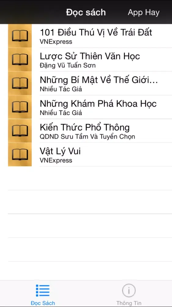 Captures d'écran de Khoa Hoc Vui - Bach Khoa Tri Thuc Nhan Loai