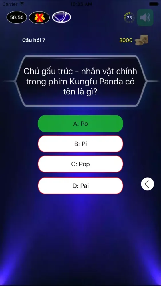 Captures d'écran de Ai La Trieu Phu-2018