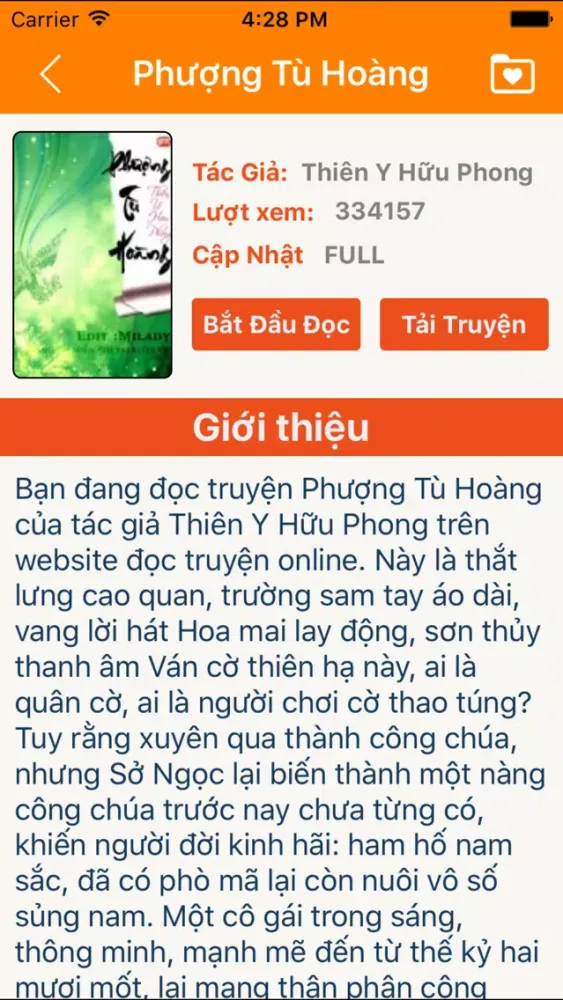 Truyện Mới - Tiểu Thuyết, Ngôn Tình, Kiếp Hiệp Online, Offline Ekran Görüntüleri