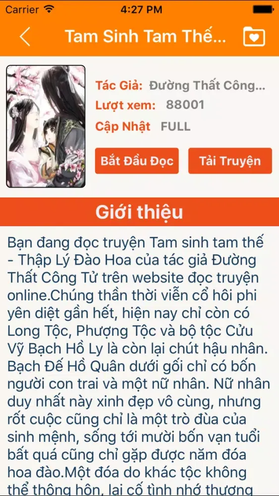 Truyện Mới - Tiểu Thuyết, Ngôn Tình, Kiếp Hiệp Online, Offline Ekran Görüntüleri