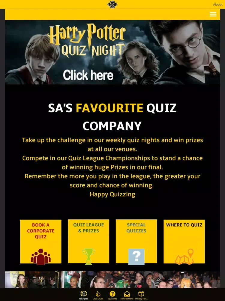 صور Quiz Nights SA iPad 