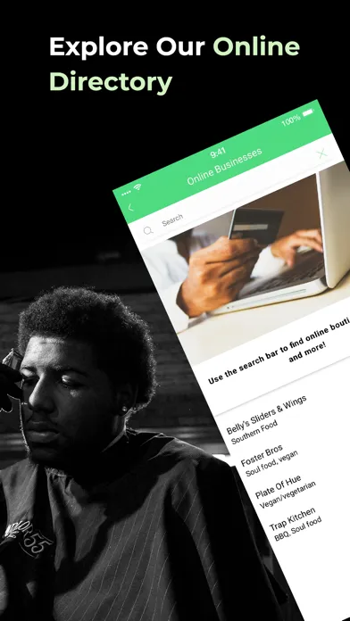 Captures d'écran de BlackDollar: Time to Buy Black