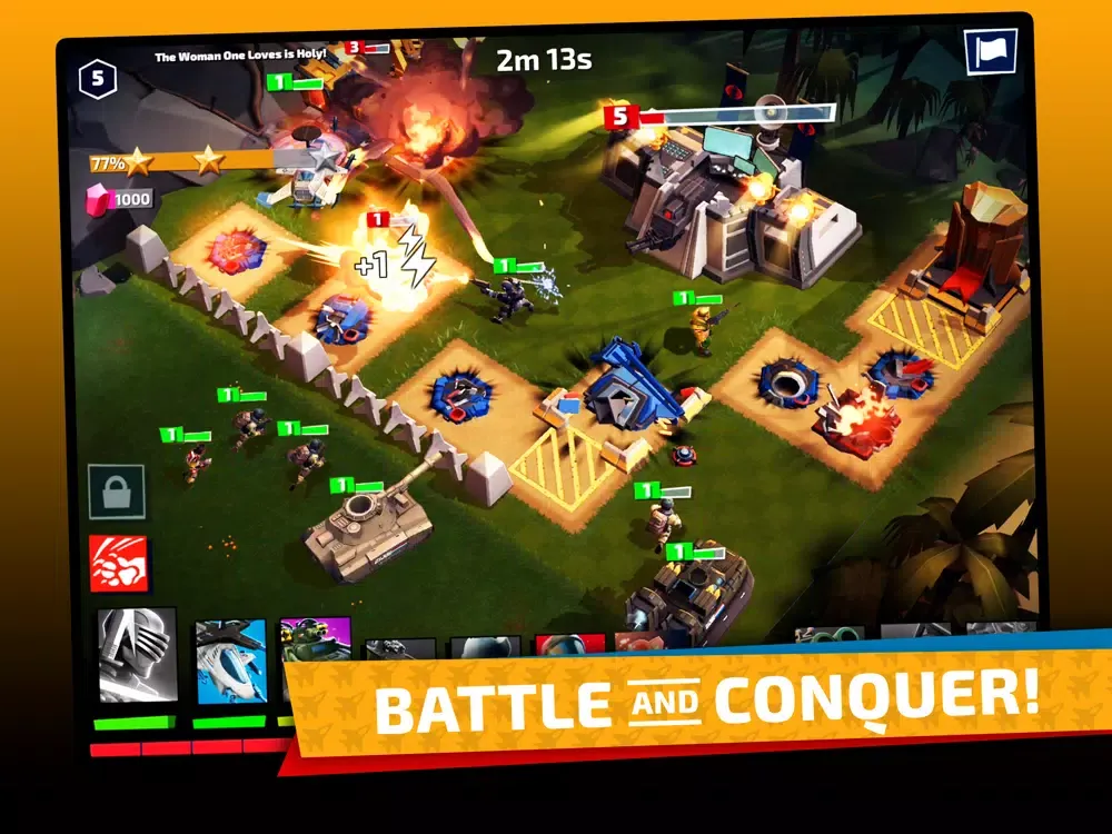 Captures d'écran de G.I. Joe: War On Cobra PVP iPad 