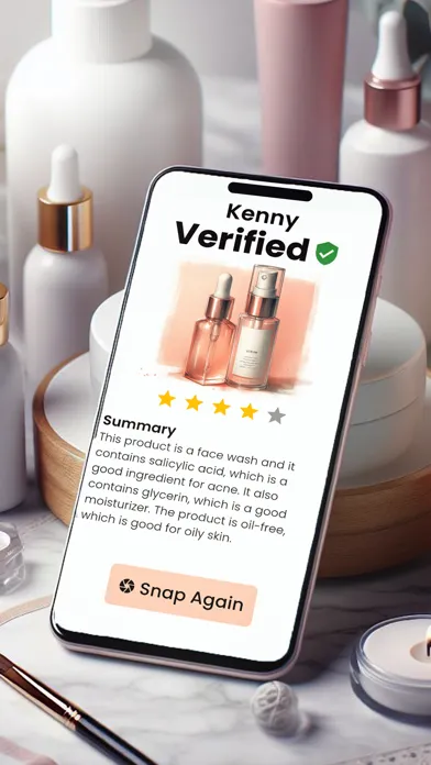 Ảnh chụp màn hình của Kenny - Ingredients Scanner