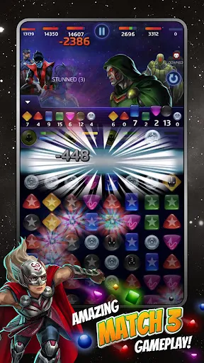 MARVEL Puzzle Quest: Hero RPG 스크린샷
