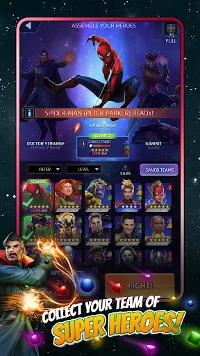 MARVEL Puzzle Quest: Hero RPG 스크린샷