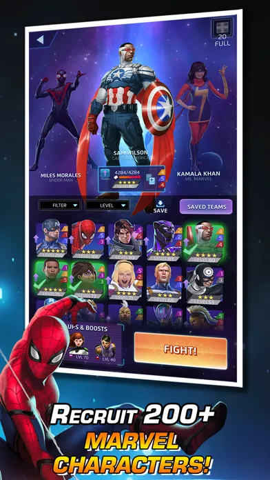 Скриншоты MARVEL Puzzle Quest: Hero RPG