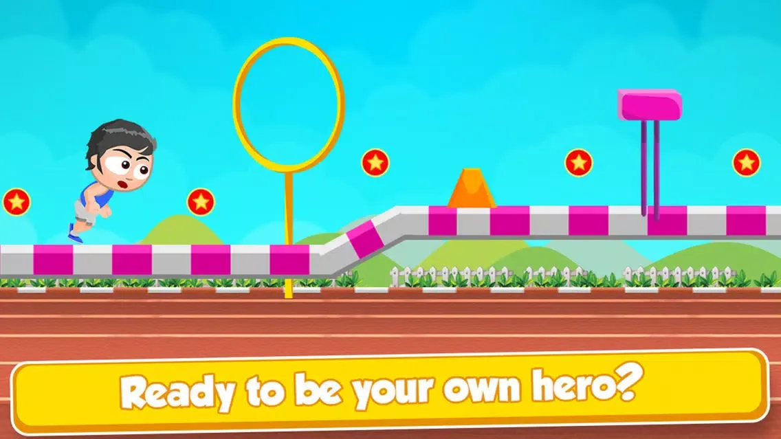 Ảnh chụp màn hình của Athletic Rio Summer Sports 2016: Bolt Run & Sprint Towards Finish Line For Gold Medal
