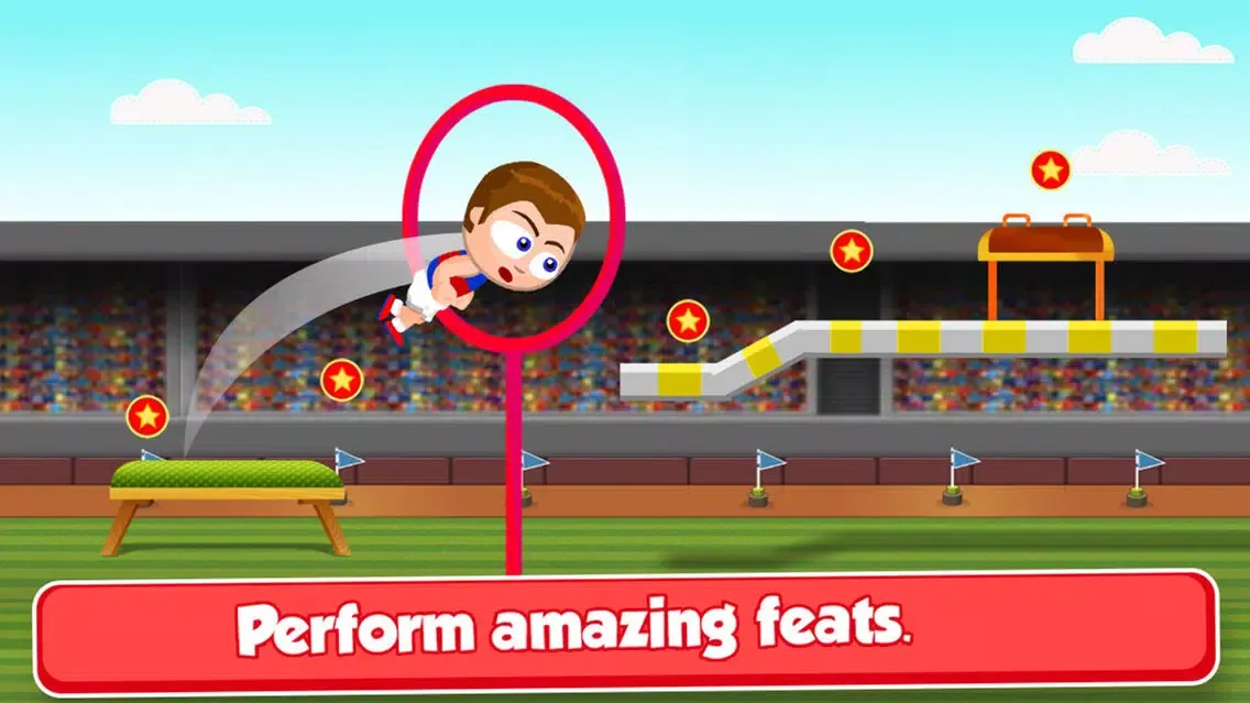Ảnh chụp màn hình của Athletic Rio Summer Sports 2016: Bolt Run & Sprint Towards Finish Line For Gold Medal