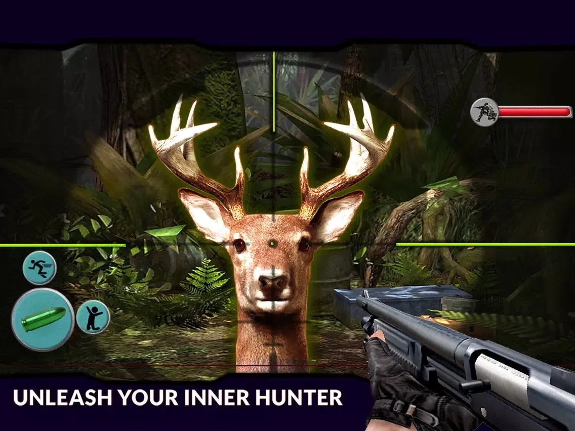 Ảnh chụp màn hình của Deer Hunter 2k16: 3D Wild Animal Shooting Sport iPad 