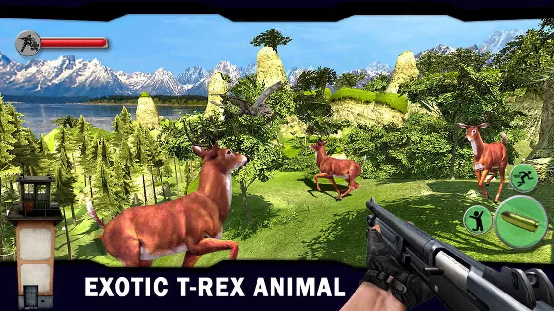 Ảnh chụp màn hình của Deer Hunter 2k16: 3D Wild Animal Shooting Sport