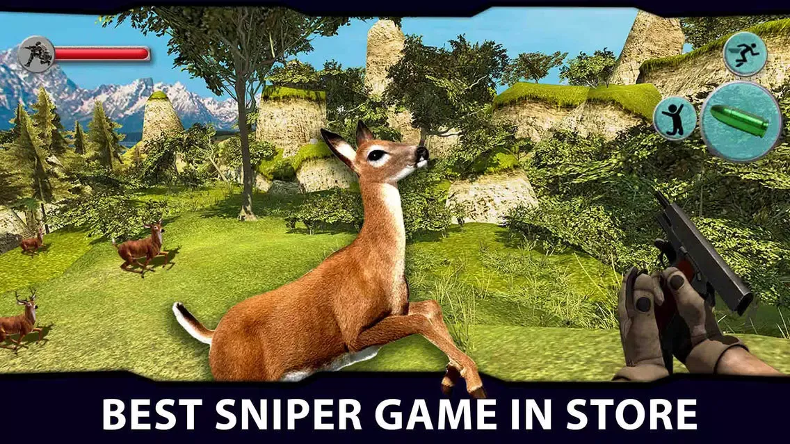 Ảnh chụp màn hình của Deer Hunter 2k16: 3D Wild Animal Shooting Sport
