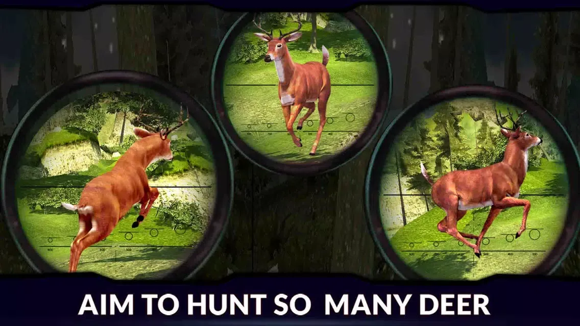 Ảnh chụp màn hình của Deer Hunter 2k16: 3D Wild Animal Shooting Sport