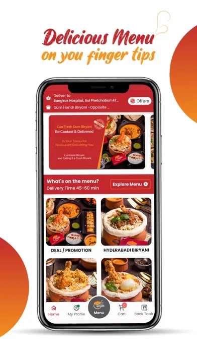 ภาพหน้าจอของ Dum Handi Biryani