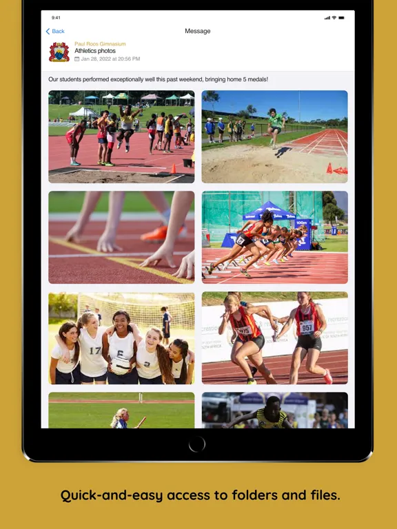 Paul Roos Gimnasium iPad  سکرین شاٹس